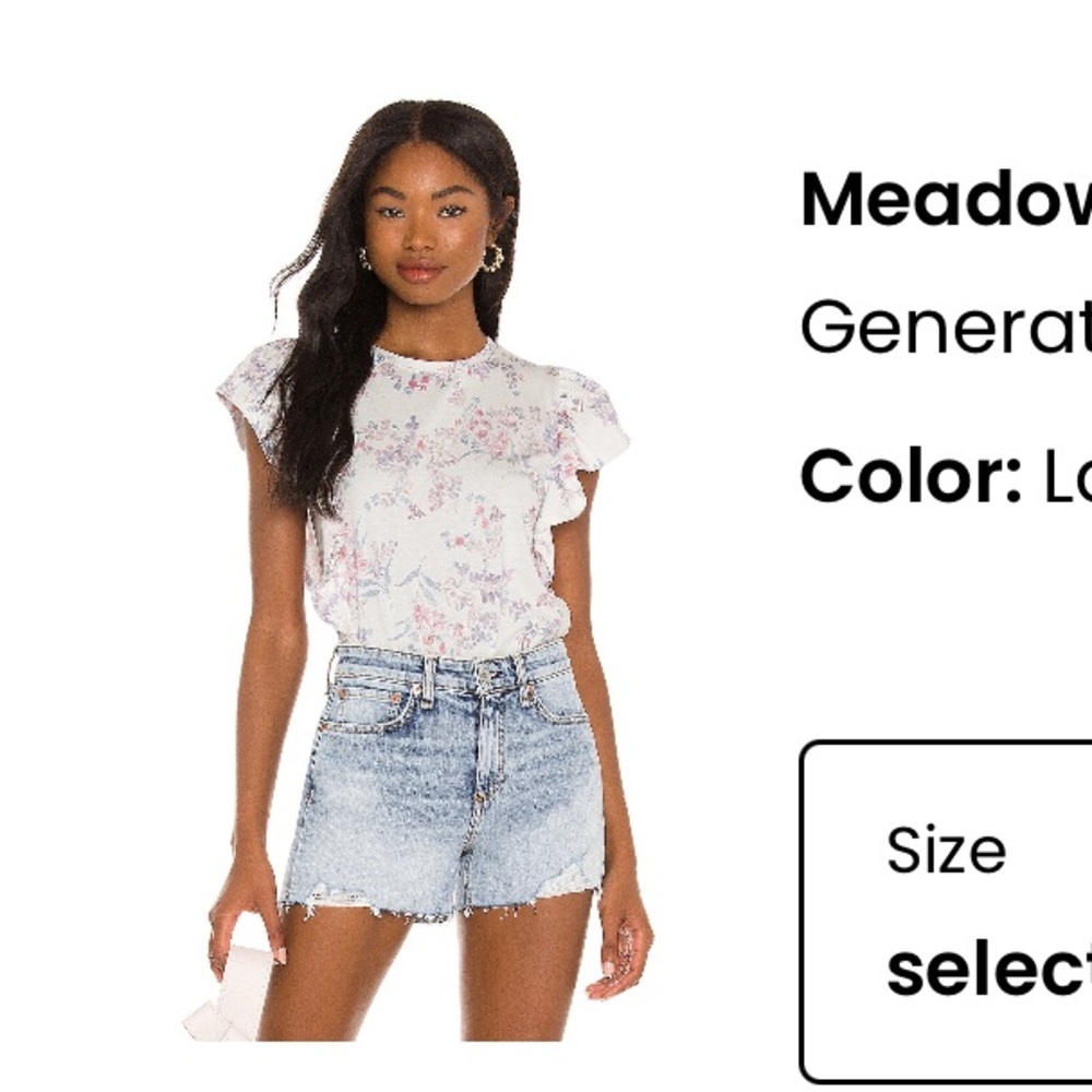 Generation Love Meadow Floral Top